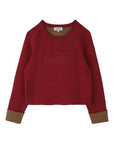 Lanvin Kids felpa con logo - Ninna Nanna