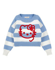 Maglione per bambina Monnalisa a righe - Ninna Nanna