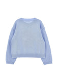 Maglione per bambina Monnalisa con intarsio - Ninna Nanna