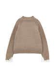 Maglione per bambina Monnalisa in lana - Ninna Nanna