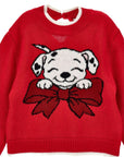 Maglione per neonata Monnalisa dalmata - Ninna Nanna