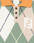 Maglione unisex Fendi Kids stile polo - Ninna Nanna