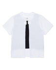 Maison Margiela Kids t-shirt a strati - Ninna Nanna