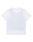 Maison Margiela Kids t-shirt a strati - Ninna Nanna
