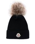 Moncler Enfant cappello con pompon - Ninna Nanna