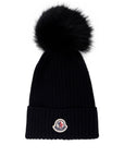 Moncler Enfant cappello con pompon - Ninna Nanna