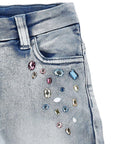 Monnalisa jeans con cristalli - Ninna Nanna