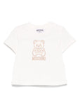 Moschino Kids t-shirt con ricamo - Ninna Nanna