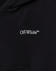 Off White Kids felpa con cappuccio - Ninna Nanna