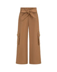 Pantaloni per bambina Balmain Kids con fiocco - Ninna Nanna