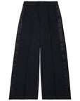 Pantaloni per bambina Maison Margiela Kids con bande - Ninna Nanna