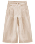 Pantaloni per bambina Monnalisa con pieghe - Ninna Nanna