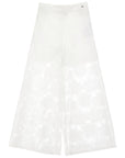 Pantaloni per bambina Monnalisa con ricamo - Ninna Nanna