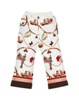 Pantaloni per bambina Monnalisa con stampa - Ninna Nanna