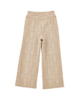Pantaloni per bambina Monnalisa pied de poule - Ninna Nanna