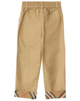 Pantaloni per bambino Burberry Kids con risvoltino - Ninna Nanna