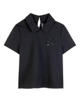 Polo per bambina Karl Lagerfeld Kids con logo - Ninna Nanna