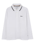 Polo per bambino Boss Kids con logo - Ninna Nanna