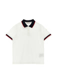 Polo per bambino Moncler Enfant tricolore - Ninna Nanna