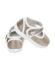 Scarpine per neonata Monnalisa glitterate - Ninna Nanna