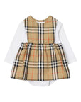 Set abito per neonata Burberry Kids in check - Ninna Nanna