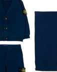 Set completo per neonato Stone Island Junior 3 pezzi - Ninna Nanna