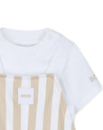 Set per neonato Boss Kids con salopette - Ninna Nanna