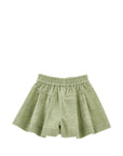 Shorts per bambina Monnalisa in velluto - Ninna Nanna