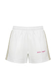 Shorts per bambina Palm Angels Kids con bande - Ninna Nanna