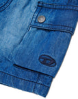 Shorts per neonato Diesel Kids di jeans - Ninna Nanna