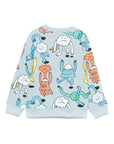 Stella McCartney Kids felpa con stampa - Ninna Nanna