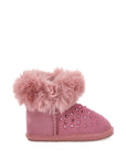 Stivaletti per neonata Monnalisa con strass - Ninna Nanna