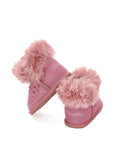 Stivaletti per neonata Monnalisa con strass - Ninna Nanna