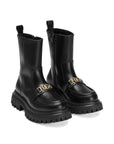 Stivali per bambina Dolce & Gabbana Kids con placca - Ninna Nanna
