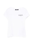 T-shirt per bambina Balmain Kids con logo - Ninna Nanna
