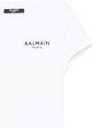T-shirt per bambina Balmain Kids con logo - Ninna Nanna
