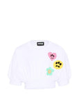 T-shirt per bambina Barrow kids con stampa - Ninna Nanna