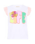 T-shirt per bambina Billieblush con stampa - Ninna Nanna