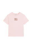 T-shirt per bambina Dolce & Gabbana Kids con logo - Ninna Nanna