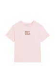 T-shirt per bambina Dolce & Gabbana Kids con logo - Ninna Nanna
