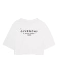 T-shirt per bambina Givenchy Kids crop - Ninna Nanna