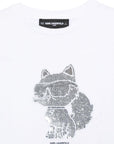 T-shirt per bambina Karl Lagerfeld Kids con paillettes - Ninna Nanna