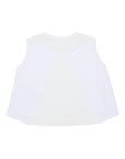 T-shirt per bambina Maison Margiela Kids smanicata - Ninna Nanna