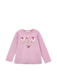 T-shirt per bambina Monnalisa con fiori - Ninna Nanna