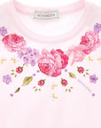 T-shirt per bambina Monnalisa con stampa - Ninna Nanna