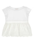 T-shirt per bambina Monnalisa San Gallo - Ninna Nanna