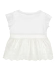 T-shirt per bambina Monnalisa San Gallo - Ninna Nanna