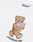 T-shirt per bambina Moschino Kids con teddy - Ninna Nanna