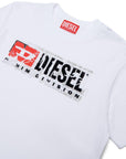 T-shirt per bambino Diesel Kids con logo - Ninna Nanna