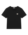 T-shirt per bambino Dolce & Gabbana Kids con placca - Ninna Nanna